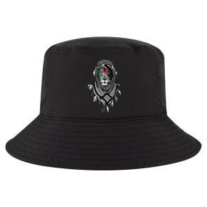 Palestinian Lion Free Palestine Free Gaza Palestine Flag Cool Comfort Performance Bucket Hat