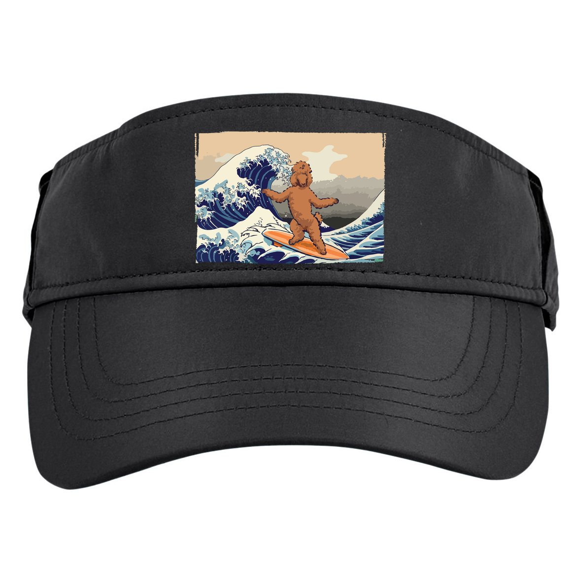 Poodle Lover Funny Poodle Funny Dog Poodle Owner Adult Drive Performance Visor
