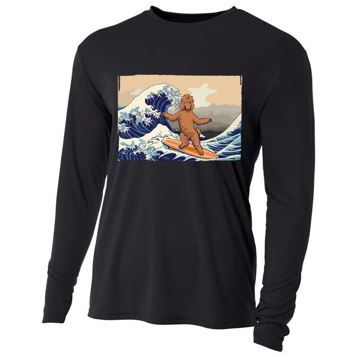 Poodle Lover Funny Poodle Funny Dog Poodle Owner Cooling Performance Long Sleeve Crew