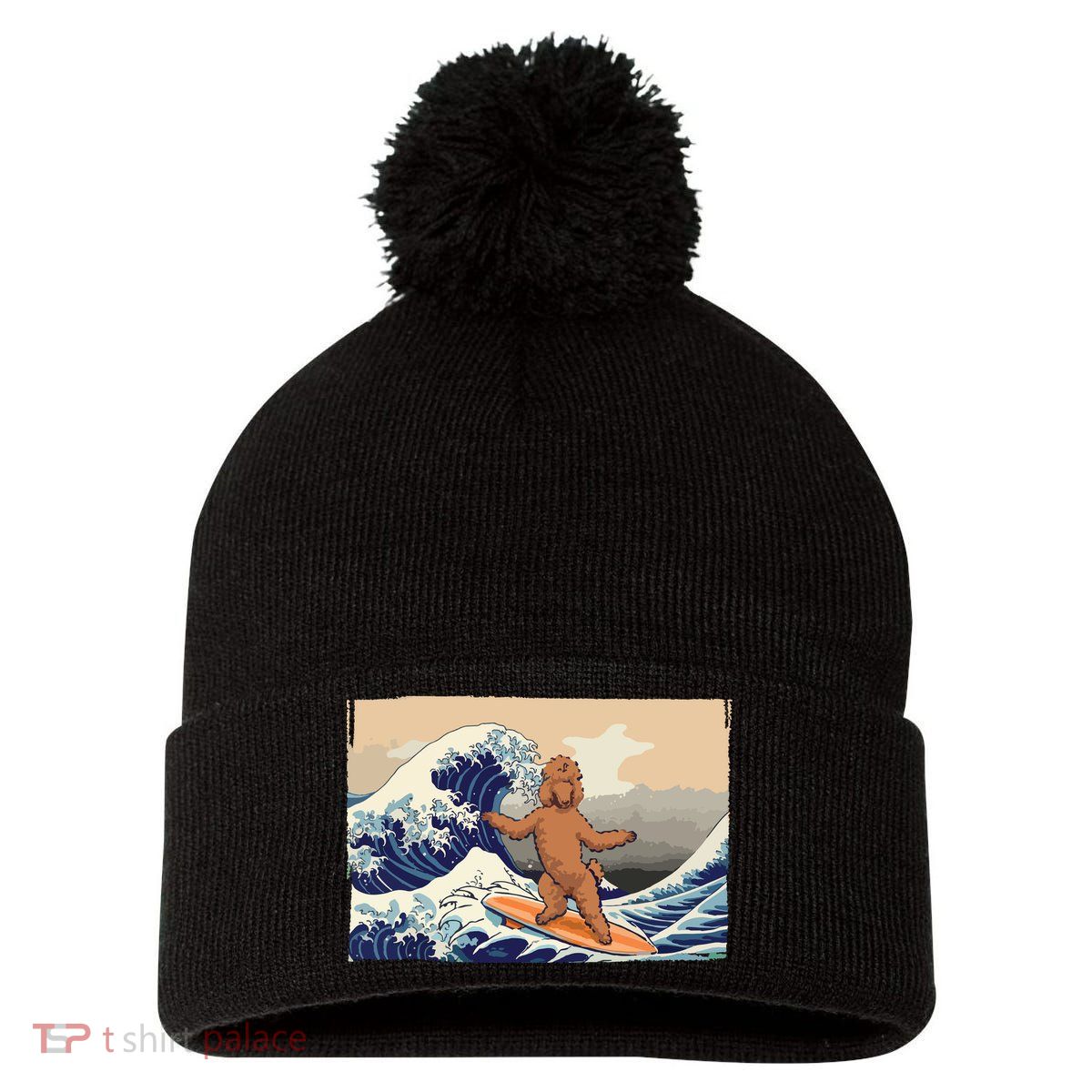 Poodle Lover Funny Poodle Funny Dog Poodle Owner Pom Pom 12in Knit Beanie