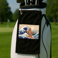 Poodle Lover Funny Poodle Funny Dog Poodle Owner Golf Towel