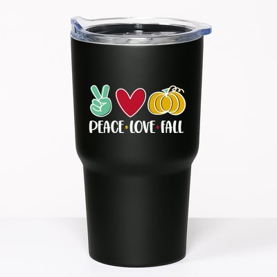 Peace Love Fall Cute Tumbler