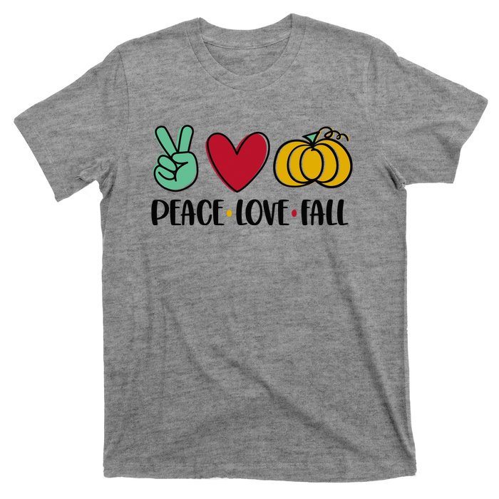 Peace Love Fall Cute T-Shirt