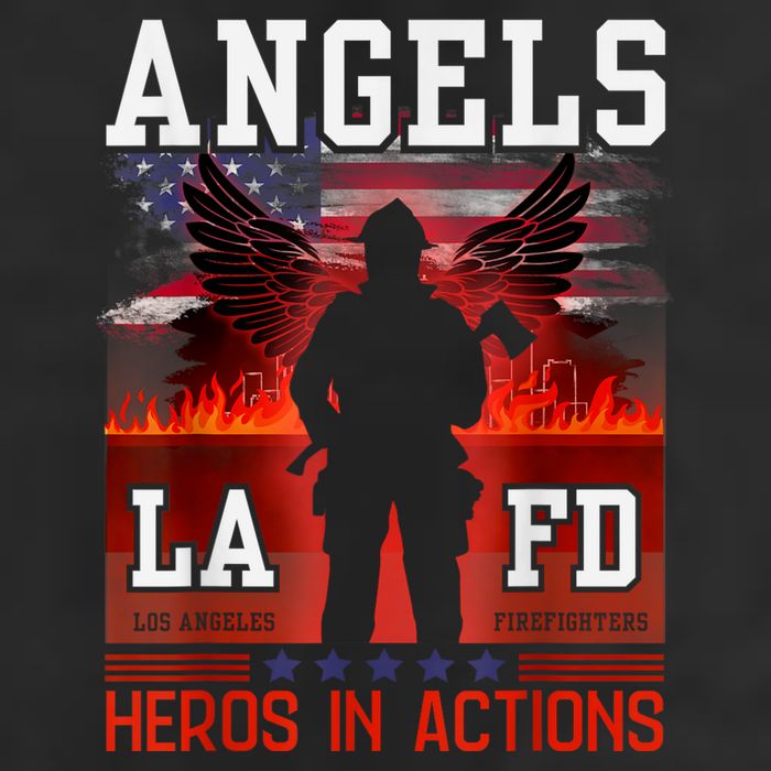 Proud La Firefighters Lafd Los Angeles Firefighters Hero Usa Adult Drive Performance Visor