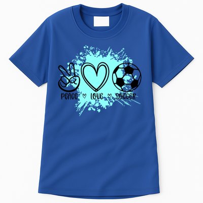 Peace Love Football Cool Gift Tall T-Shirt