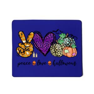 Peace Love Fall Thanksgiving Custome Pumpkin Halloween Cool Gift Mousepad