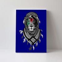 Palestinian Lion Free Palestine Free Gaza Palestine Flag Canvas