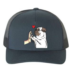 Pug Love Funny Dog Lover Owner Girl Gift Yupoong Adult 5-Panel Trucker Hat