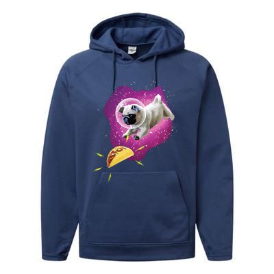 Pug Lover Funny Pug Pug Owner Pug Humor Cute Pug Performance Fleece Hoodie