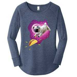 Pug Lover Funny Pug Pug Owner Pug Humor Cute Pug Women's Perfect Tri Tunic Long Sleeve Shirt