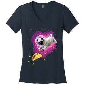 Pug Lover Funny Pug Pug Owner Pug Humor Cute Pug Women's V-Neck T-Shirt