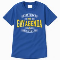 Pridealicious Lgbtq Funny Humorous Pride Gay Agenda Cool Gift Tall T-Shirt