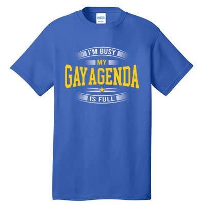 Pridealicious Lgbtq Funny Humorous Pride Gay Agenda Cool Gift Tall T-Shirt