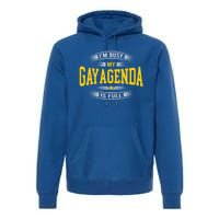 Pridealicious Lgbtq Funny Humorous Pride Gay Agenda Cool Gift Premium Hoodie