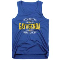 Pridealicious Lgbtq Funny Humorous Pride Gay Agenda Cool Gift Tank Top