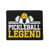 Pickleball Legend Funny Vintage Distressed Mousepad