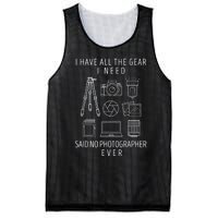 Photography Lover Funny Camera Photographer Mesh Reversible Basketball Jersey Tank