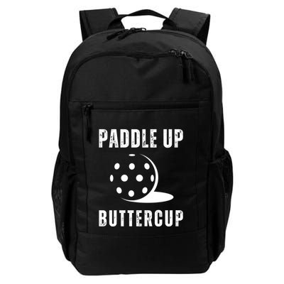 Pickleball Lover Funny Paddle Up Buttercup Gift Daily Commute Backpack