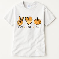 Peace Love Fall Cute Autumn Tall T-Shirt