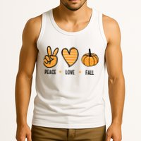 Peace Love Fall Cute Autumn Tank Top