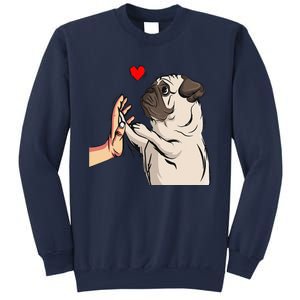 Pug Love Funny Dog Lover Owner Gift Sweatshirt