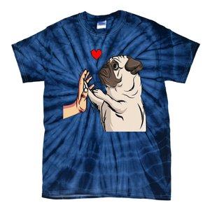 Pug Love Funny Dog Lover Owner Gift Tie-Dye T-Shirt