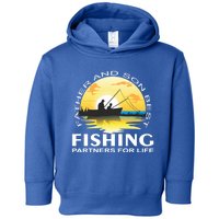 Partner Look Father And Son Angel Partner For Life Angler Gift Toddler Hoodie