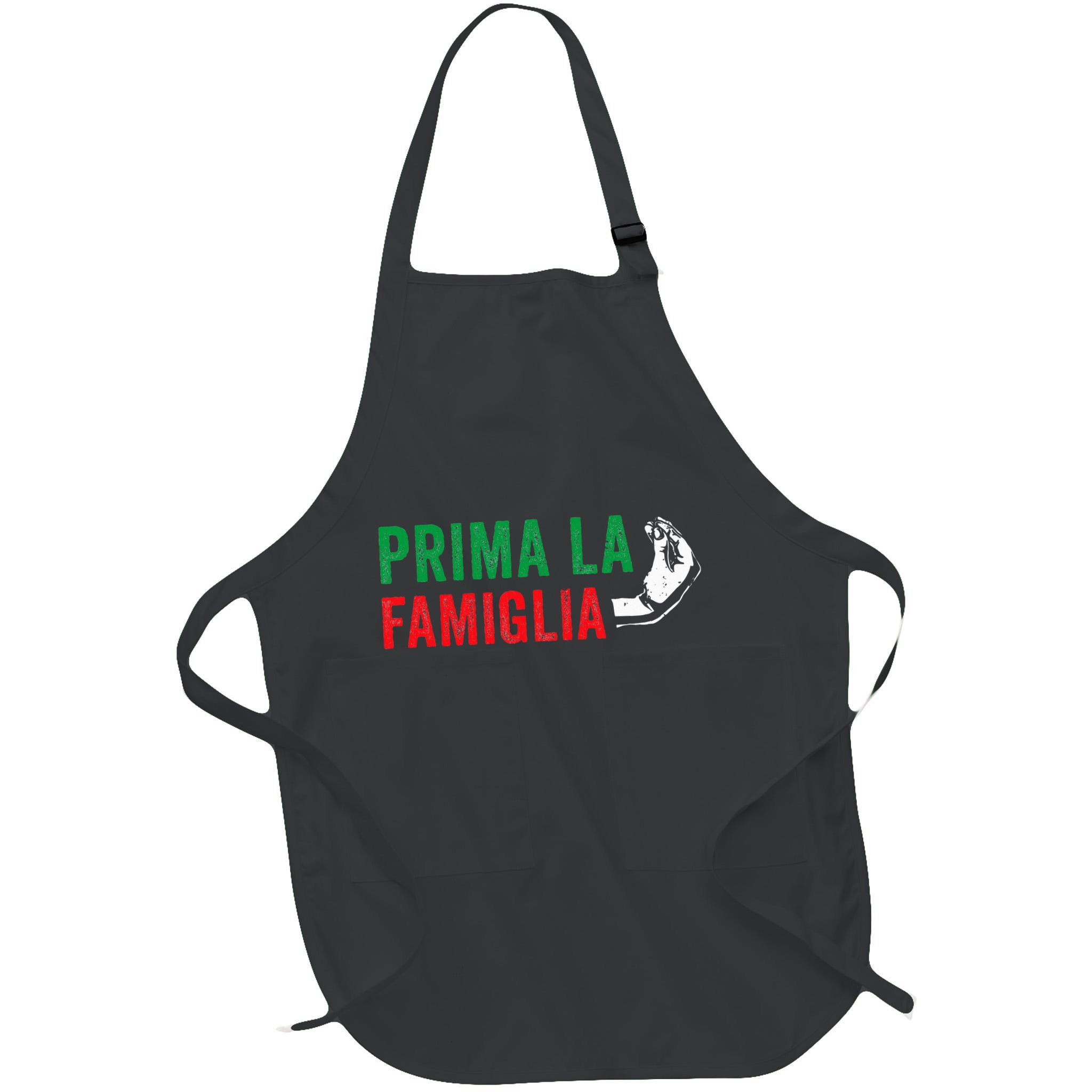 Prima La Famiglia Proud Italian Gift First Family Heritage Apron