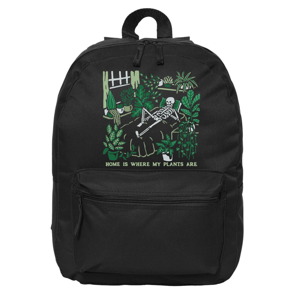Plants LoverS GardenerS Home Is Where My Plants Are 16 in Basic Backpack