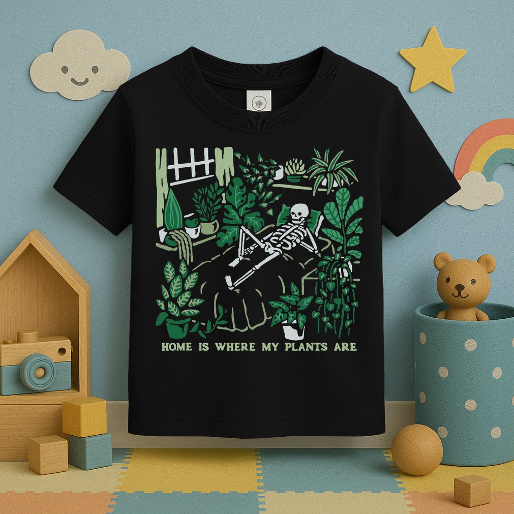 Plants LoverS GardenerS Home Is Where My Plants Are Toddler T-Shirt