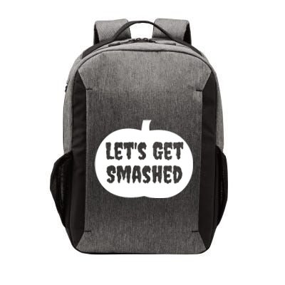 Pumpkin LetS Get Smashed Cool Gift Vector Backpack