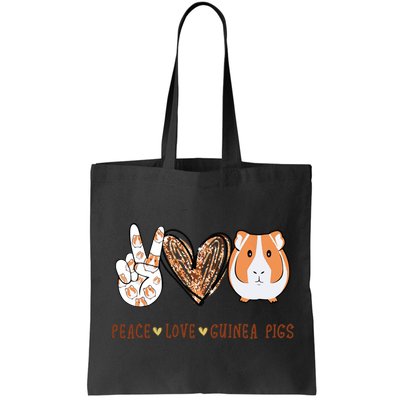 Peace Love Guinea Pigs Gift For Guinea Pigs Lover Bag