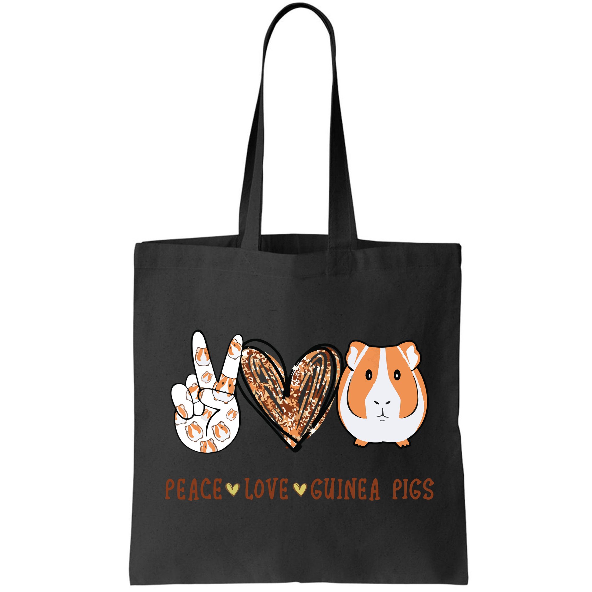 Peace Love Guinea Pigs Gift For Guinea Pigs Lover Bag