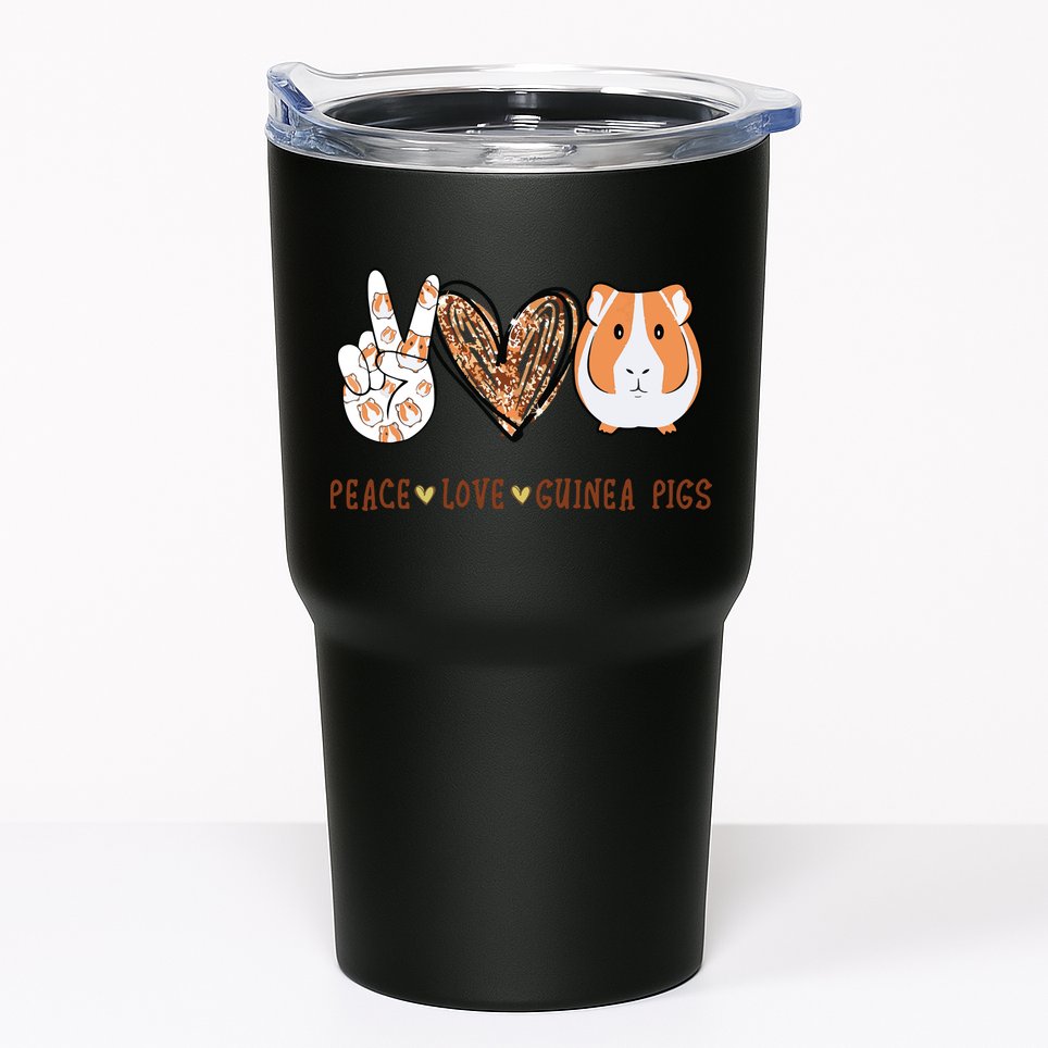Peace Love Guinea Pigs Gift For Guinea Pigs Lover Tumbler