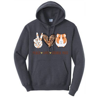 Peace Love Guinea Pigs Gift For Guinea Pigs Lover Tall Hoodie