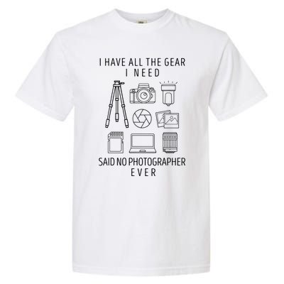 Photography Lover Gift Funny Camera Photographer Garment-Dyed Heavyweight T-Shirt