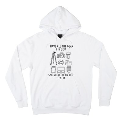 Photography Lover Gift Funny Camera Photographer Hoodie