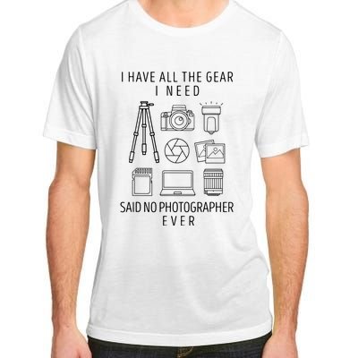 Photography Lover Gift Funny Camera Photographer Adult ChromaSoft Performance T-Shirt