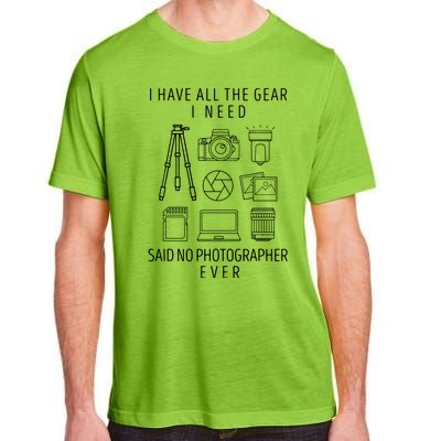 Photography Lover Gift Funny Camera Photographer Tee Adult ChromaSoft Performance T-Shirt