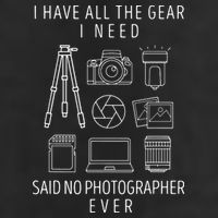 Photography Lover Gift Funny Camera Photographer Tee 7 Panel Mesh Trucker Snapback Hat