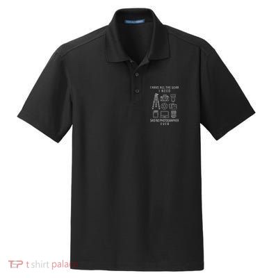 Photography Lover Gift Funny Camera Photographer Tee Dry Zone Grid Polo