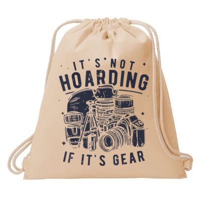 Photography Lover Gift Funny Camera Gear Photographer Drawstring Bag