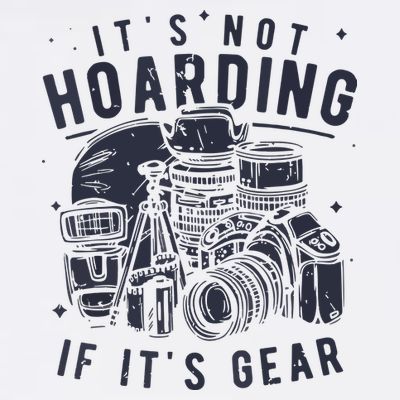 Photography Lover Gift Funny Camera Gear Photographer T-Shirt