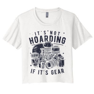 Photography Lover Gift Funny Camera Gear Photographer Crop Top