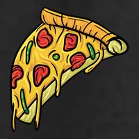 Pizza Lovers, Greasy Slice Of Pizza Cool Comfort Performance Bucket Hat