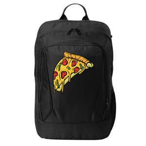 Pizza Lovers, Greasy Slice Of Pizza City Backpack