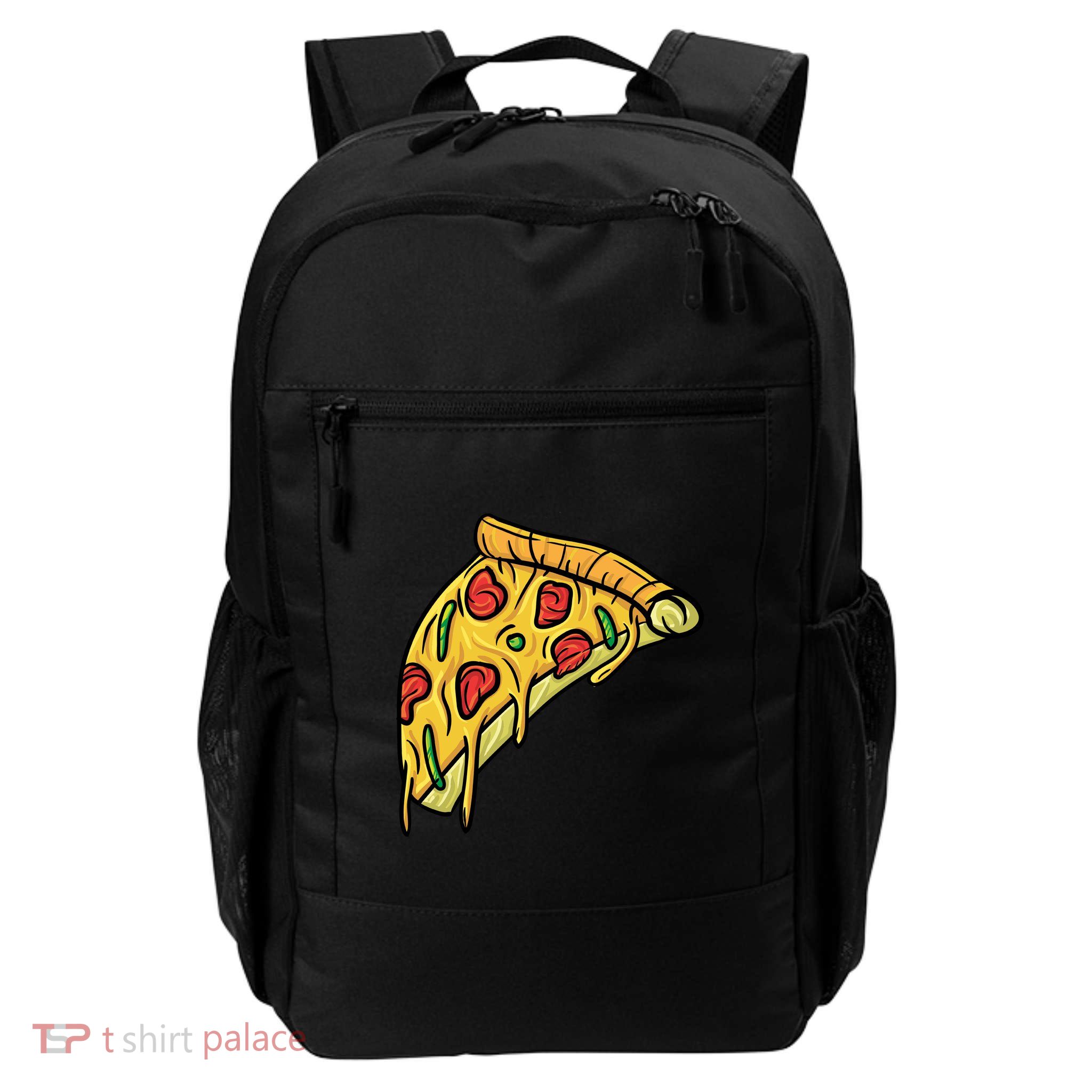 Pizza Lovers, Greasy Slice Of Pizza Daily Commute Backpack