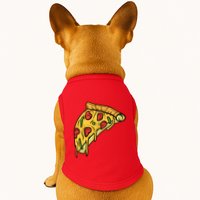 Pizza Lovers, Greasy Slice Of Pizza Doggie Tank