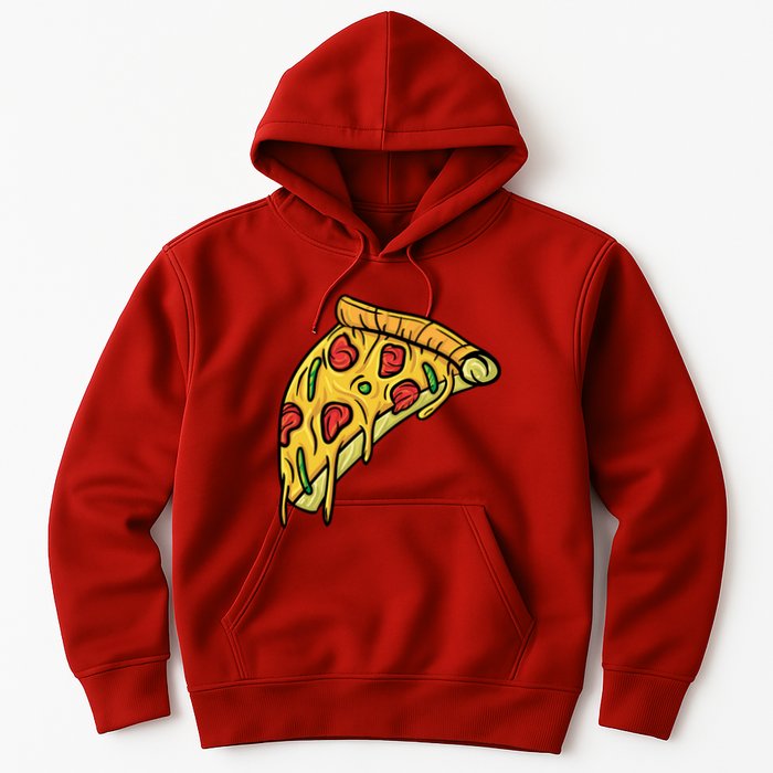 Pizza Lovers, Greasy Slice Of Pizza Hoodie