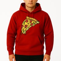 Pizza Lovers, Greasy Slice Of Pizza Hoodie